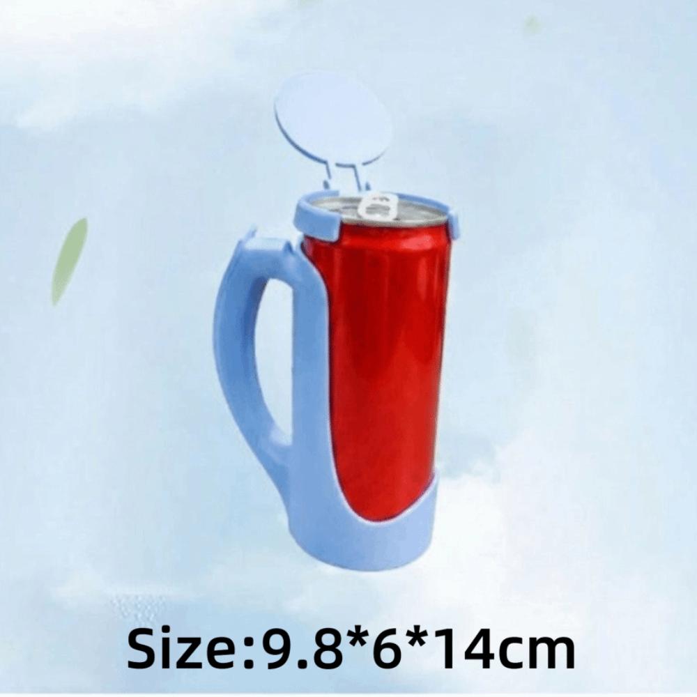 Cup Lid Coke Can Holder Multifunctional Handles for Beverages Can Energy Drink Holders For Cola