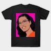 Herren Schwarzes Print-T-Shirt Ali Wong No-Cut Transferpapier Print Baumwoll-T-Shirt