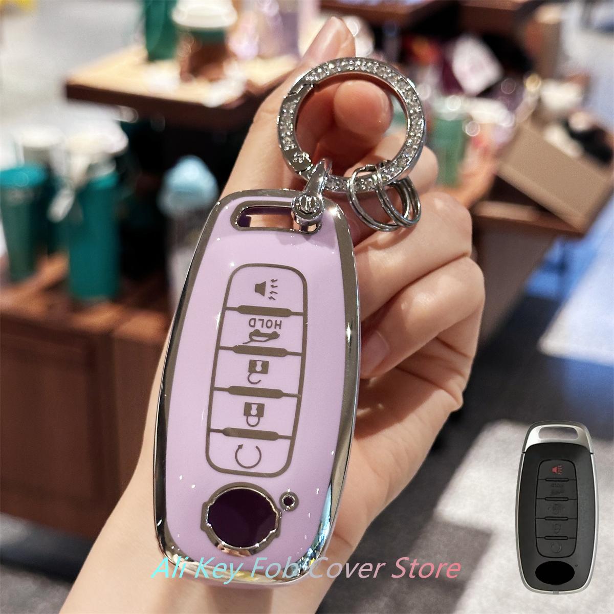 

Чехол для брелока со шнурком для брелка для Rogue 2023 года для Nissan Pathfinder 2024 5 кнопок