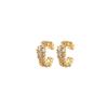 14K Gold Plated Pure Copper Ear Cuff: No-Piercing, Simple, Elegant Jewelry for Women