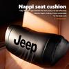 Comfort Nappa Leather Auto Neck Support Travel Driving Accessory For Grand Cherokee Patriot Renegade Compass Wrangler