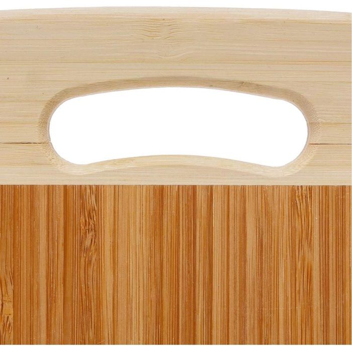 Planche À Découper - MARQUE - 30 X 20 Cm - Bois De Bambou - Poignée Intégrée - Élégante