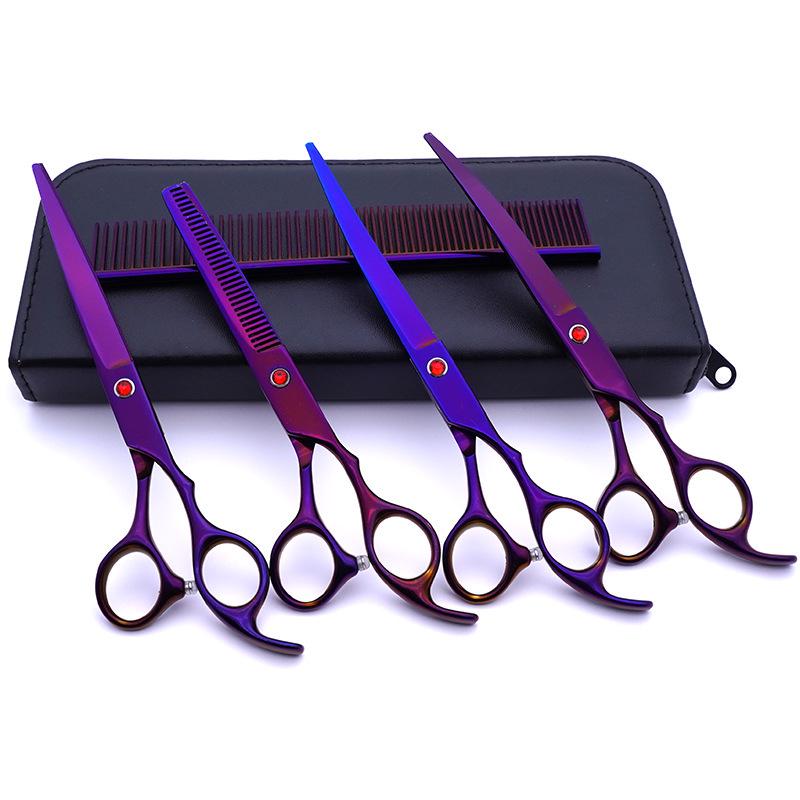 Teddy Dog 6-Inch Stainless Steel Grooming Scissors Set