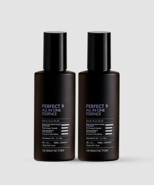 Derma Factory Perfect 9 All-in-One Essence (2-Pack) NONE