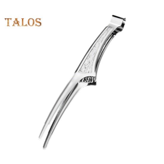 

Щипцы для барбекю из нержавеющей стали, пинцет для еды, инструмент для гриля с удлиненной ручкой для стейков, мяса, хлеба, нескользящая ручка, кухонный пинцет для готовки B