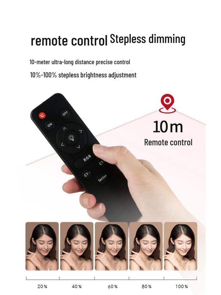 Pro LED Parabolic Softbox for Indoor Photography and Live Streaming