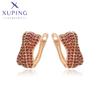 Xuping Jewelry Fashion New Arrival Copper Alloy Gold Color Huggies Earrings for Women Party Gift X000981044