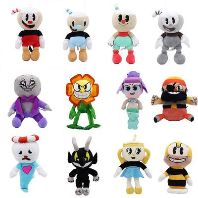 Cuphead Red & Blue Plush Toy Doll