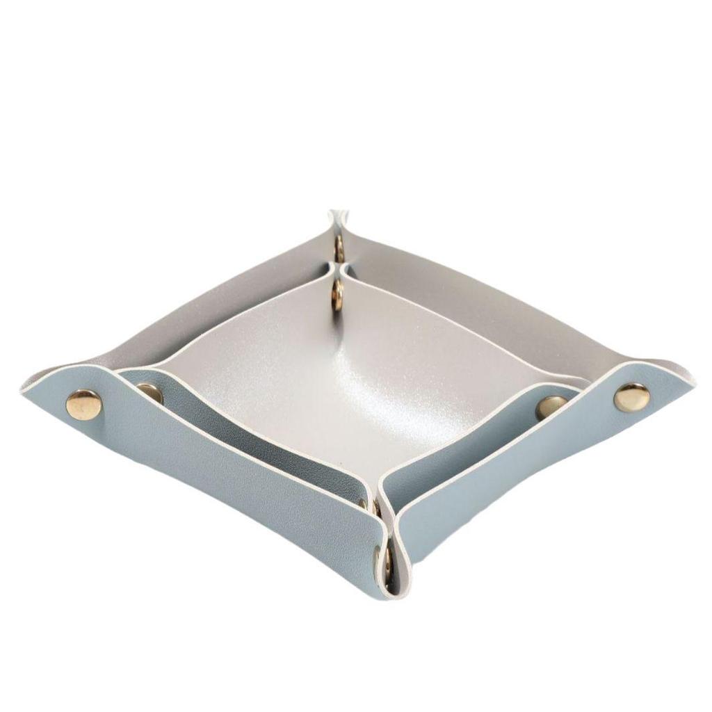 Leather Key and Jewelry Storage Tray