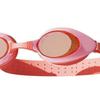 Children Swimming Goggle HD Waterproof Anti Fog Toddler Swimming Eyewear for Diving with Storage Box Pink