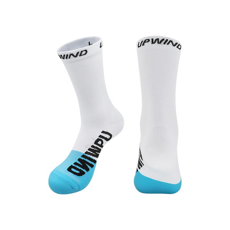 Premium Unisex Mid-Calf Running Socks, Terry Bottom, Ideal for Cycling and Fitness