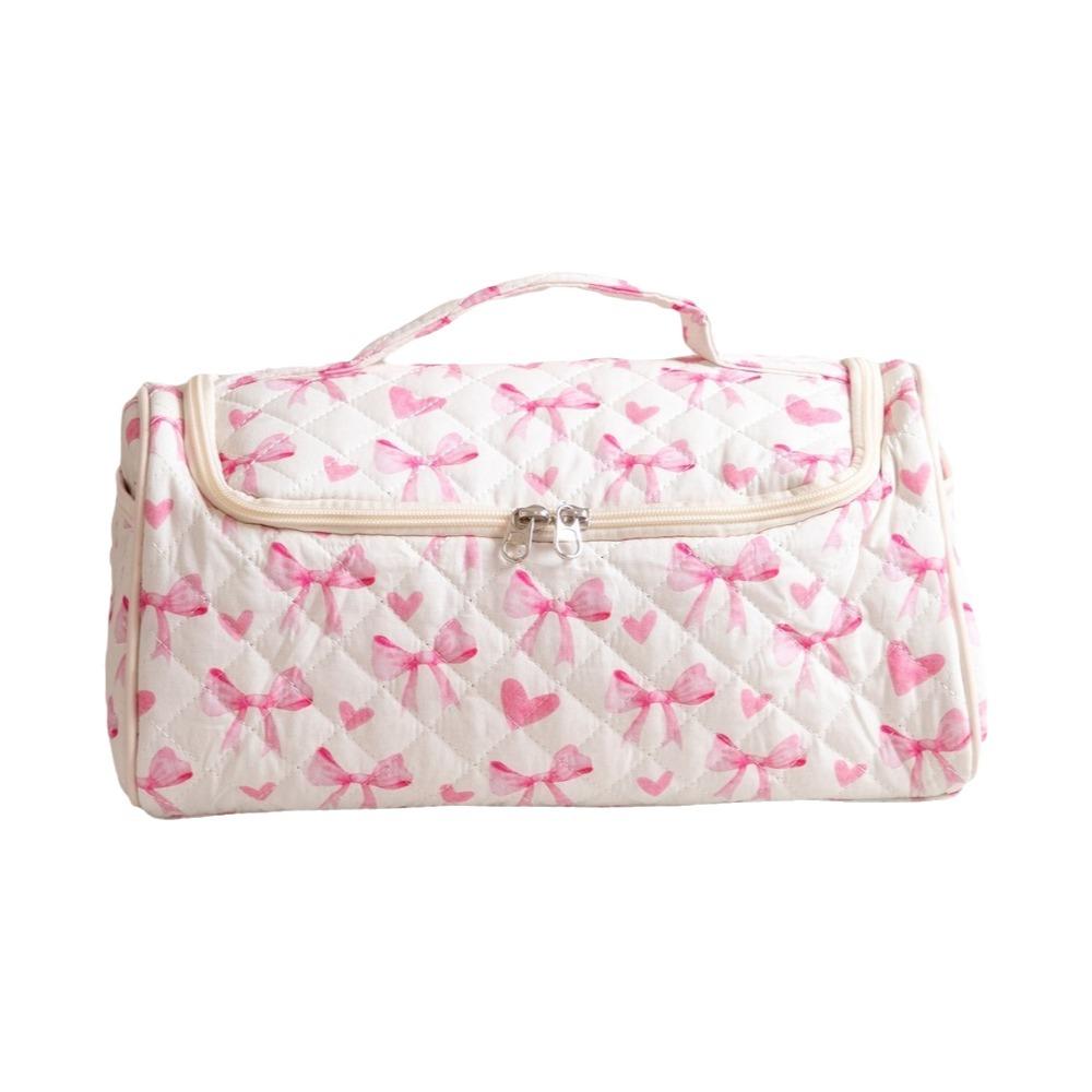 Large Capacity Travel Cosmetic Bag Shockproof Women Toilet Wash Bag Hair Care Accessories