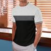 2025 Casual Loose Round Neck T-shirt Fashion 3D Printing Handsome Short-sleeved Badminton Tennis Men's Classic Simple Sportswear