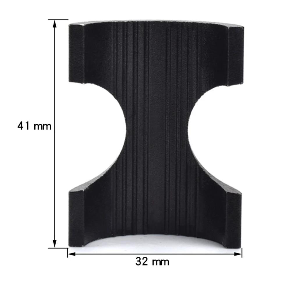 With A Diameter 25.4 Becomes 31.8 Variable Diameter Tube Aluminum Alloy Black Stem Reducer Handlebar Shim Adapter