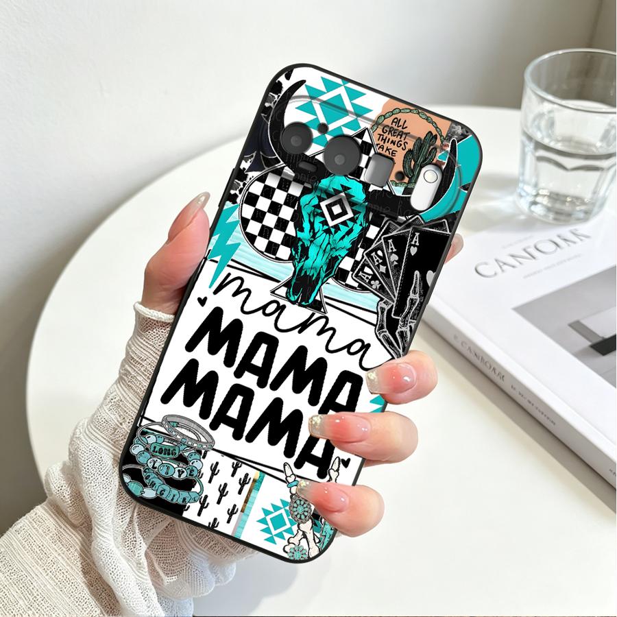 Funda Phone Cover Case for Google Pixel 10A 8a 10 9 Pro XL 6a 9a 7a 6 7 8 Pro Head Letter Mom