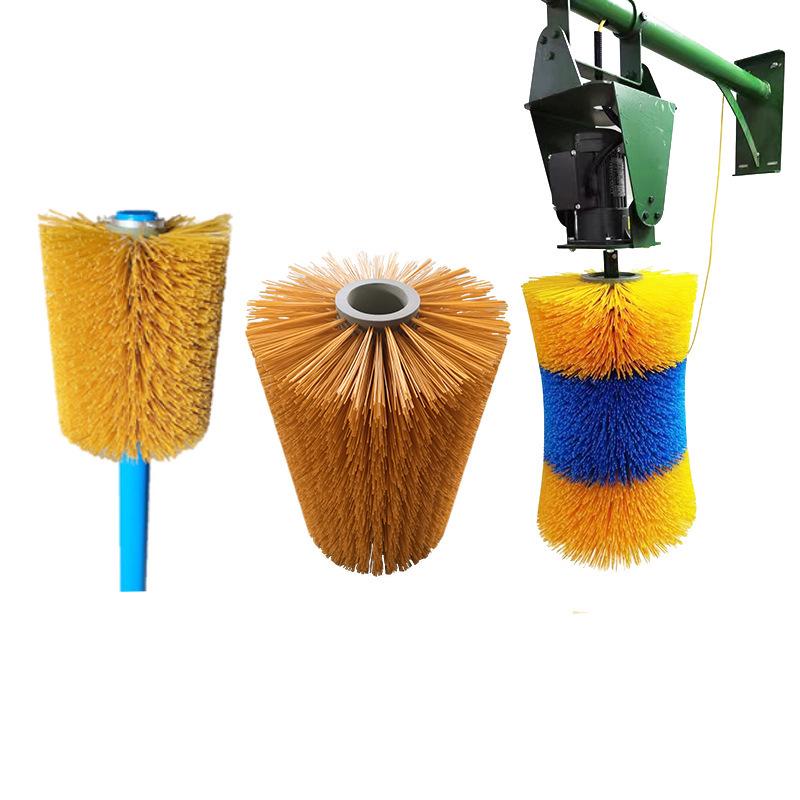 Automatic Rotating Cow Body Brush - Multifunctional Scratching, Cleaning, and Massage Roller Brush