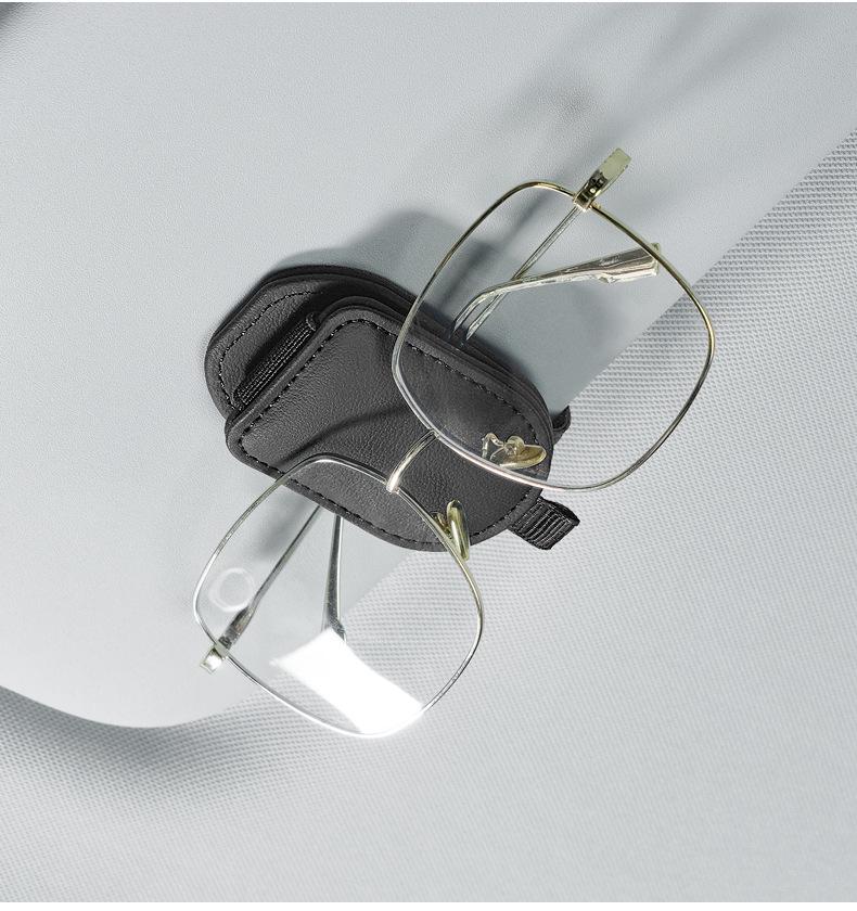 Multifunctional Magnetic Car Sun Visor Glasses and Document Clip