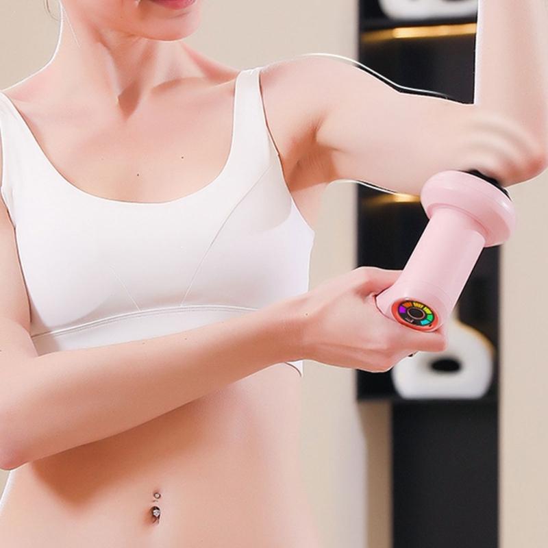 Body Massager Handheld Cellulite Massager Cordless Body Sculpting Machine with 5 Massage Heads for Belly Waist Arm Leg