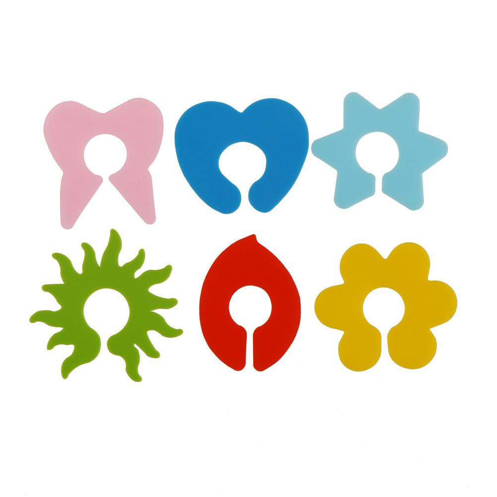 Mini-Kreis-Weinglas-Markierer Tassen-Identifikationsring Erkennungs-Etikett Markierer Partyzubehör