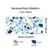 Wandaufkleber Terrazzo-Muster Unregelmäßige Steinform für Wohnzimmer Schlafzimmer Badezimmer Dekorative Wandtattoos Heimdekoration Wandbilder