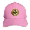 Greek Orthodox Cross Gold Paint Black Trim ICXC NIKA Baseball Cap Sun Cap Streetwear Luxury Unisex Cap Baseball Unisex Womens