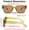 Small UV400 Ultra B2385 [FEISEDY] Men's Sunglasses, Protection, Lightweight, Stylish, Driving/Biking/Fishing