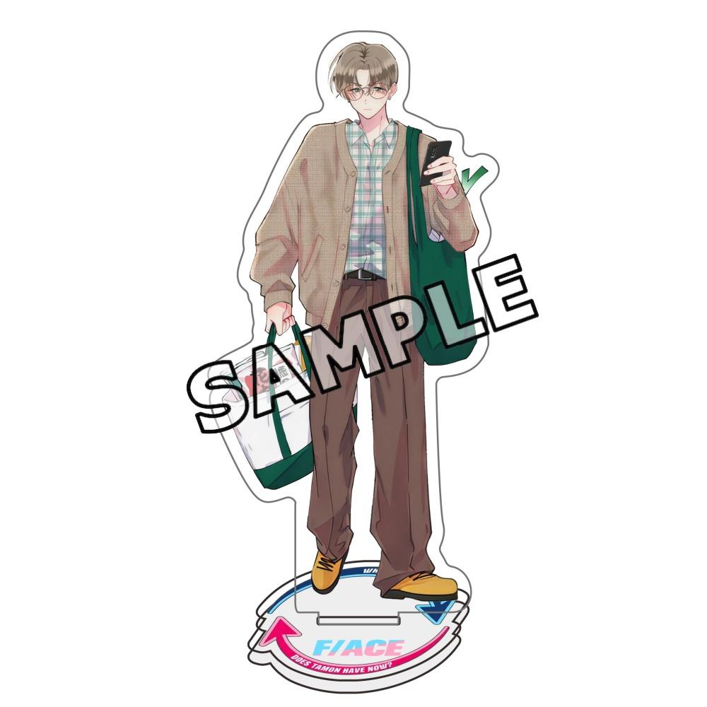 

Anime Tamon s B-Side Acrylic Standee Keychain Pendant Car Keychain F/ACE Tamon Transparent Desk Decor Bag Charm Gift for Fans 15 cm