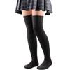 Women's Woolen Warm Foot Covers, Long Socks, Winter Solid Color Over-the-Knee Socks