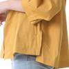  She S miSS  Flirty Linen Blend Solid Open Jacket