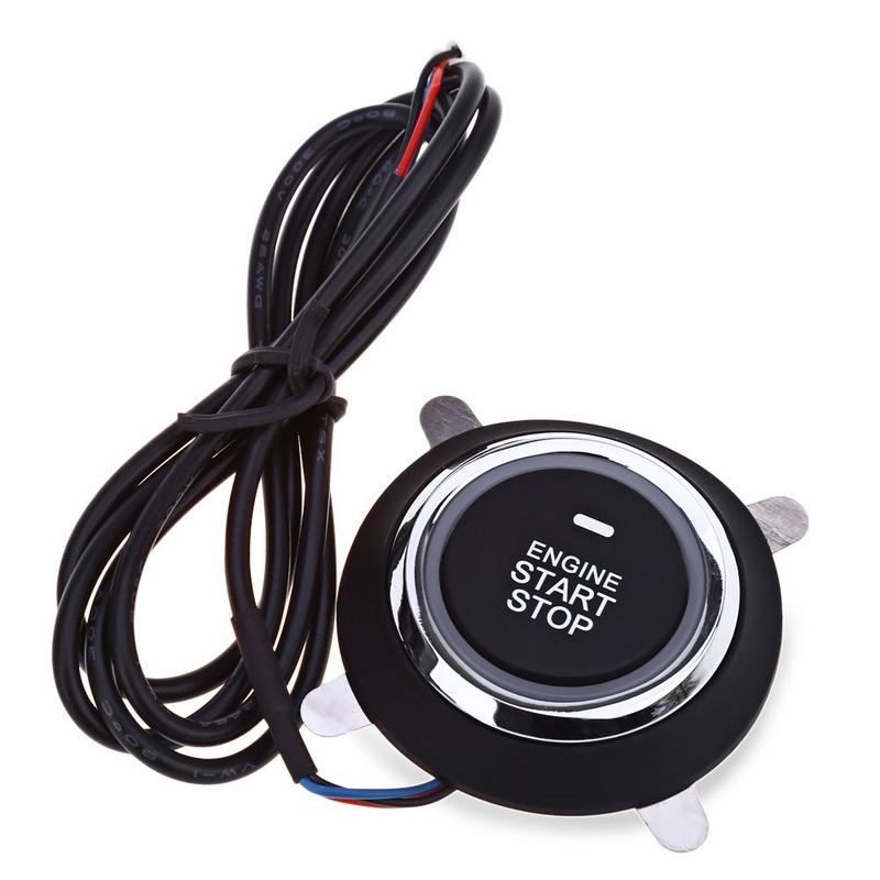 12V Vehicle Alarm System Keyless Entry Push Button Ignition Remote Engine Start