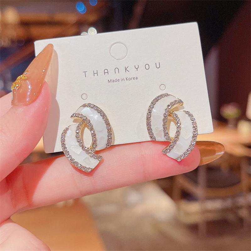 

Модные французские капельные масляные модные простые ретро серьги-гвоздики Серьги для женщин серьги Ювелирные изделия Девушка Подарок Brincos