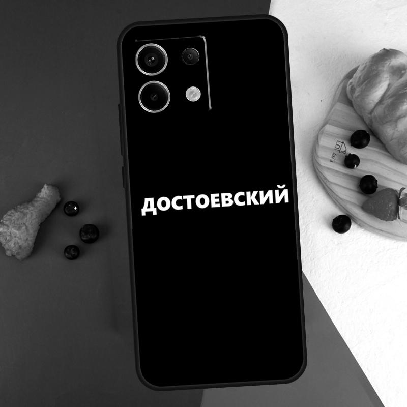

Russian Quotes Letter Words Case For Xiaomi Redmi Note 14 9 10 11 12 13 Pro 9S 10S 11S 12S Redmi 13C 10C 12C 14C Coque Redmi 13C
