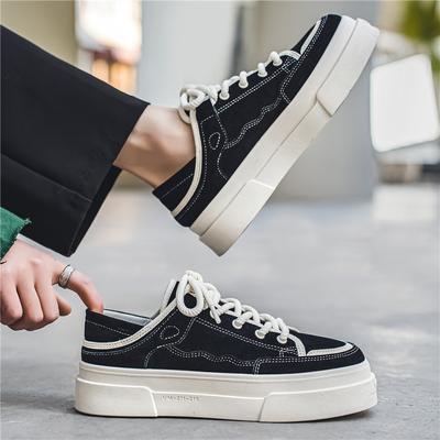 Sommer neue Streetwear lässige Herrenschuhe Boardingschuhe, Himmelblau, Schwarz, Beige