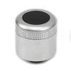 Car Audio Knob Volume Control Knob Silver Color Stable Characteristics Brand New Condition For S6 C6 2007-2010
