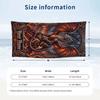 Dragon Phoenix Theme Beach Towel Personalized Custom Name & Text Soft Quick Dry Beach Towel for Swimming Travel