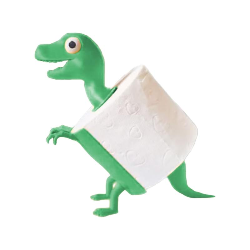 

Cartoon Dinosaur Design Car Tissue Holder 3D Printed Bathroom Kitchen Decoration Accessory Suitable For Vehicle Interior
