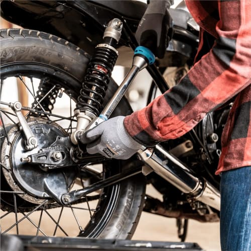 HAZET 5111-3CT Torque Wrench, 3/8-inch, 20-120 Nm, Chrome Vanadium Steel, }3% Accuracy, Digital Display, for Automotive, Motorcycle, and Bicycle Maint