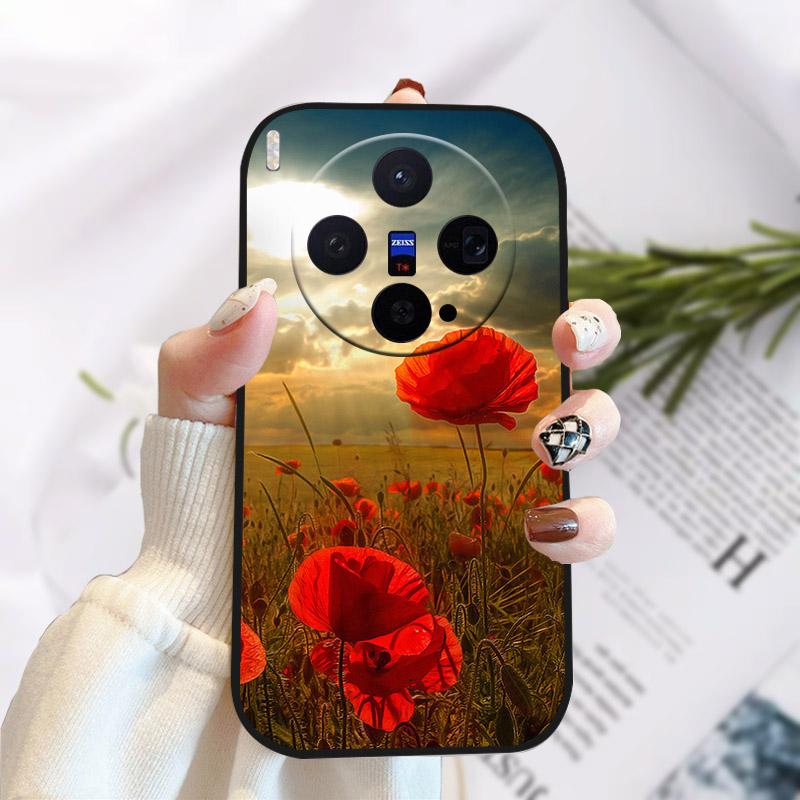 Case For VIVO X300 X 300 5G Shockproof Silicone Soft TPU Case For VivoX300 Back Cover Coque Stylish Painting Protective Fundas