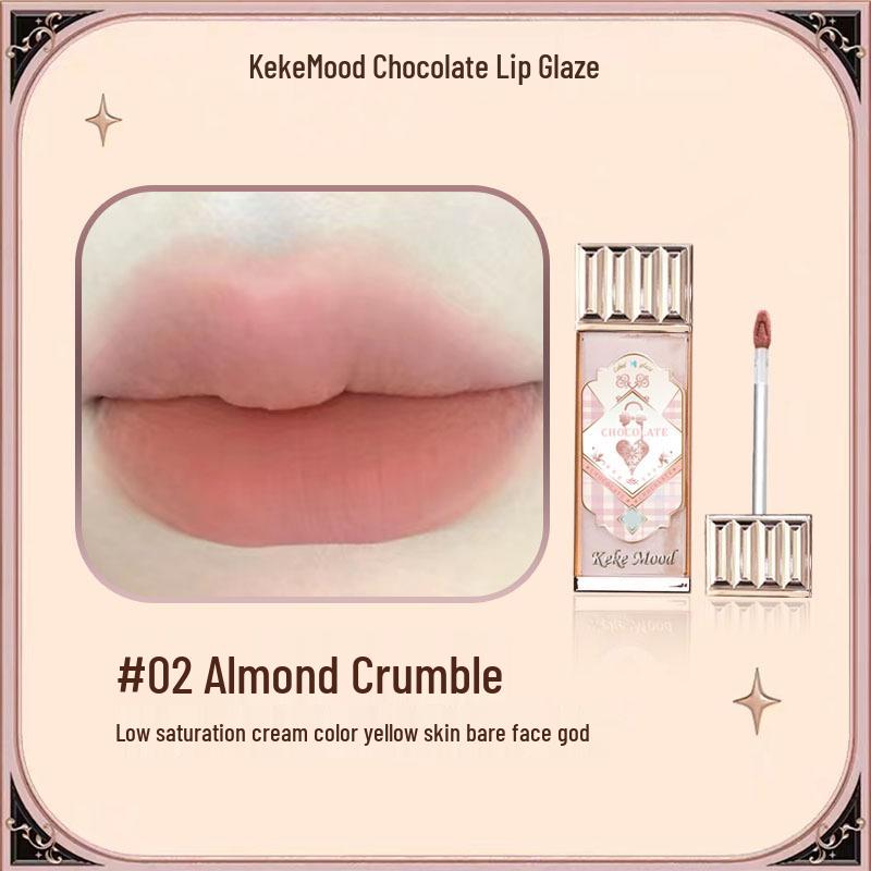 

Kekemood Шоколадна хмара Оксамитова матова помада