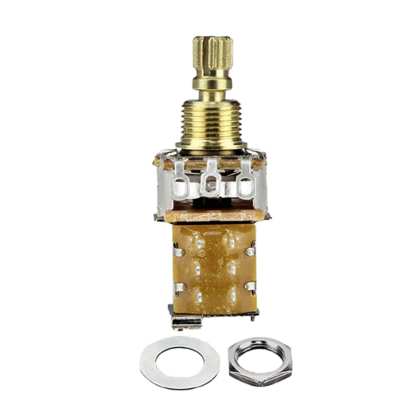 Guitar Amplifier Potentiometer Push Pull Control A250K B250K A500K B500K Guitar Taper Potentiometer Guitar Push Pots Set