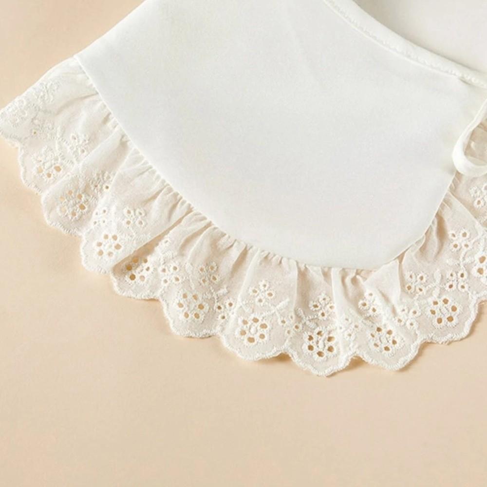 Adjustable Lace False Collar Sweet Ruffled Shawl Fashion Detachable Collar  Women Girls