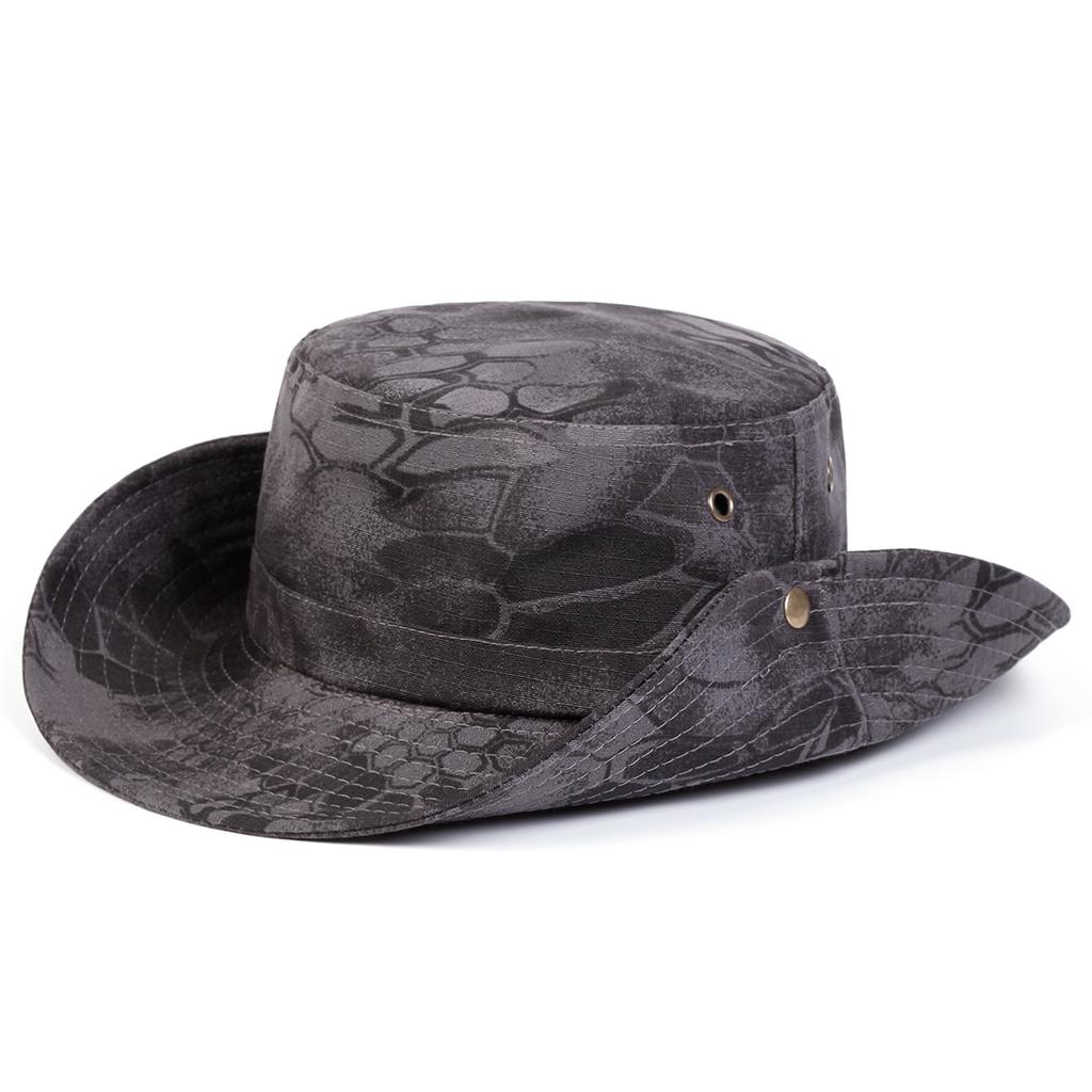 Unisex Big Brimmed Fisherman's Hat Sunscreen Beach Hats Outdoor Leisure Bucket Cap Foldable Caps