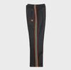 New High Street Fashion Loose Straight Butterfly Sports Pants - Unisex Black & White Striped Casual Trousers
