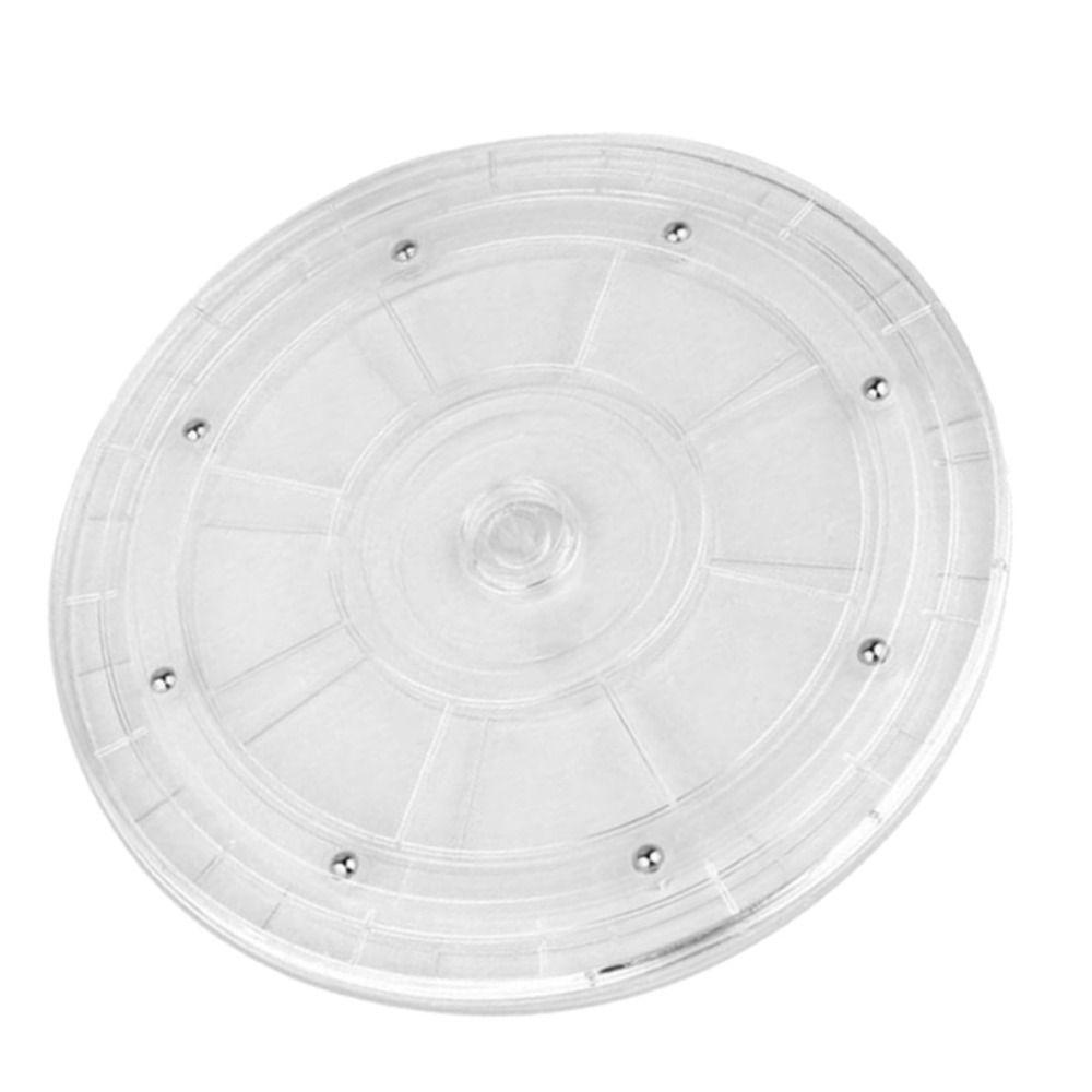 Transparent Rotating Display Stand Round 360-Degree Rotary Table Acrylic Turntable  Furniture