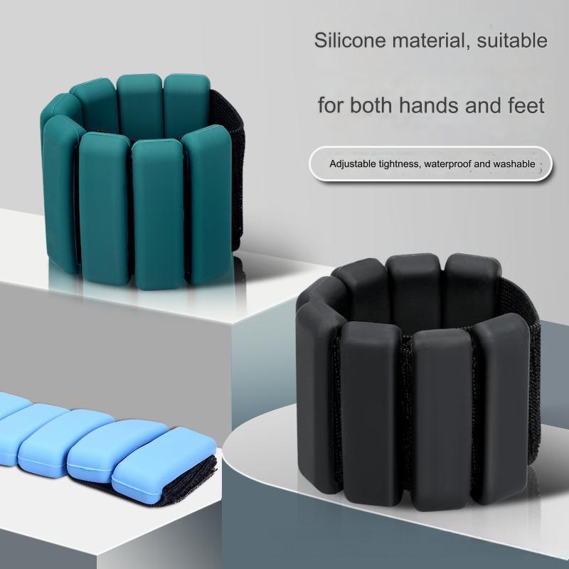 450g/900g Ankle Wrist Weights Supplies Straps Running Dance Aerobics Weighted Bangles Fitness Strength Training Equipment