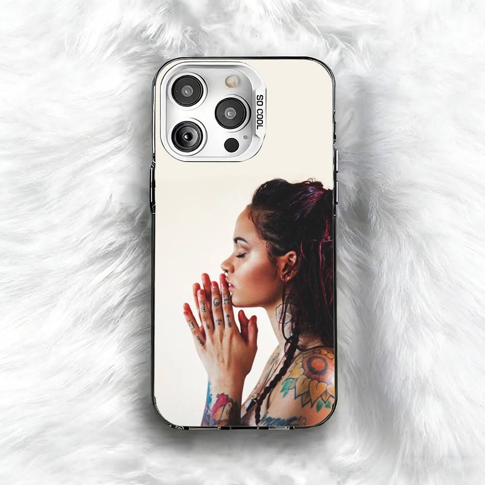 Singer K-Kehlani P-Parrish Print Phone Case For iPhone 16 17 15 14 12 13 Pro Max Black Color Shockproof Cover