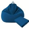 1pc Comfortable Soft Bean Bag Chair Sofa Cover, Lazy Sofa Cover, Suitable for Camping and Home Decoration, Excluding Built-in Padding.