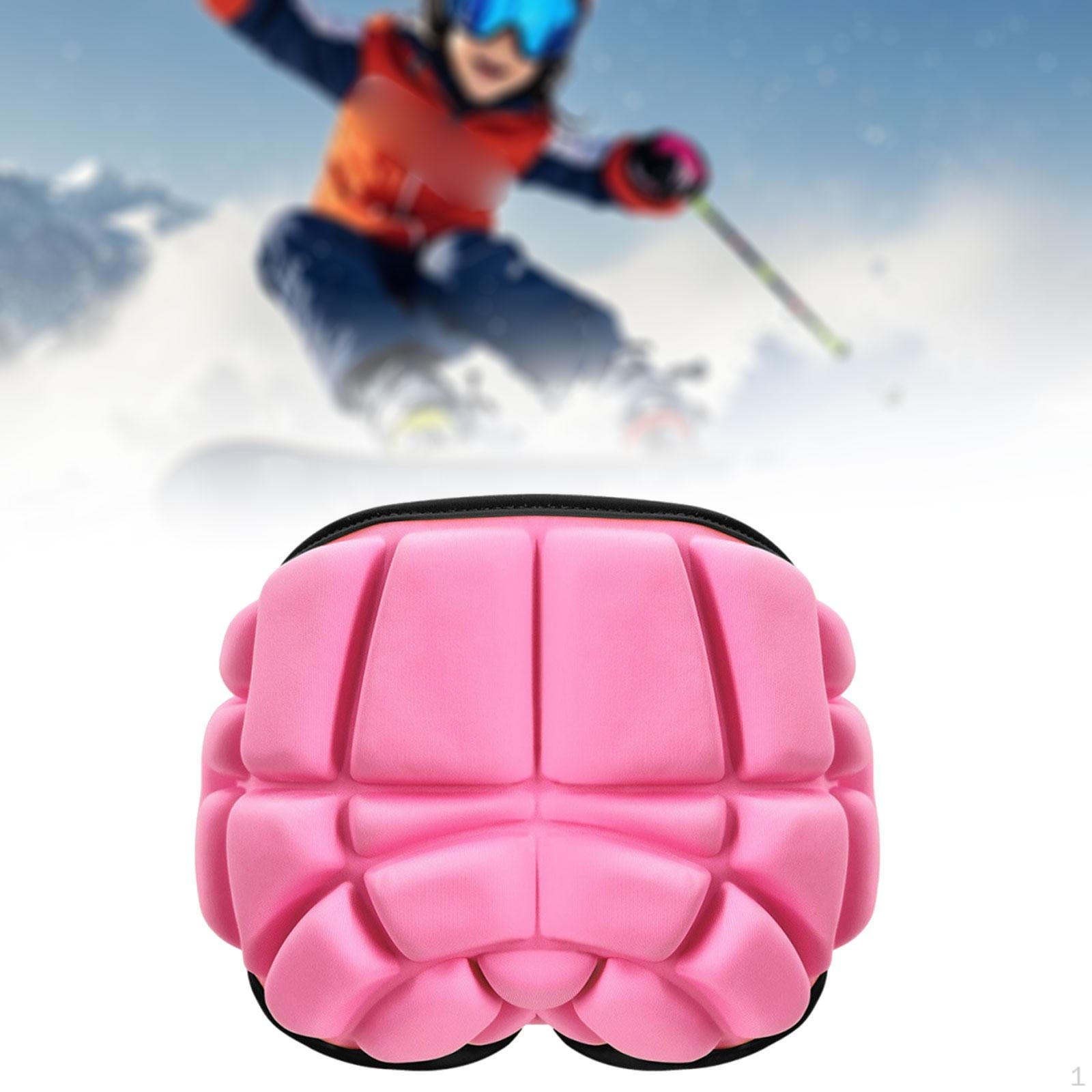 

Hip Pads for Snowboarding And Skiing with Impact Resistance S рожевий