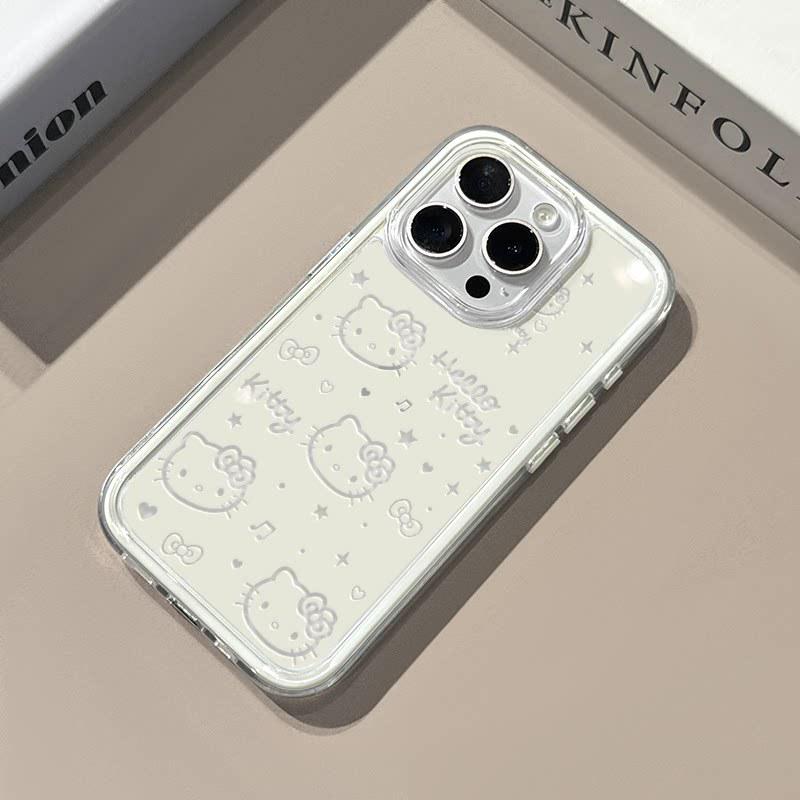 

Line Art Cat Phone Case for Apple 17/16 Promax, 15 with High-End Feel, 14 Promax, 13 Pro - Hot Seller iPhone 17 Air