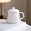 Kiln Change Splendid Lotus Flower Brewed Tea Ceramic Teacup Couple Cup Creative High-End Tea Separation Cup Water Cup